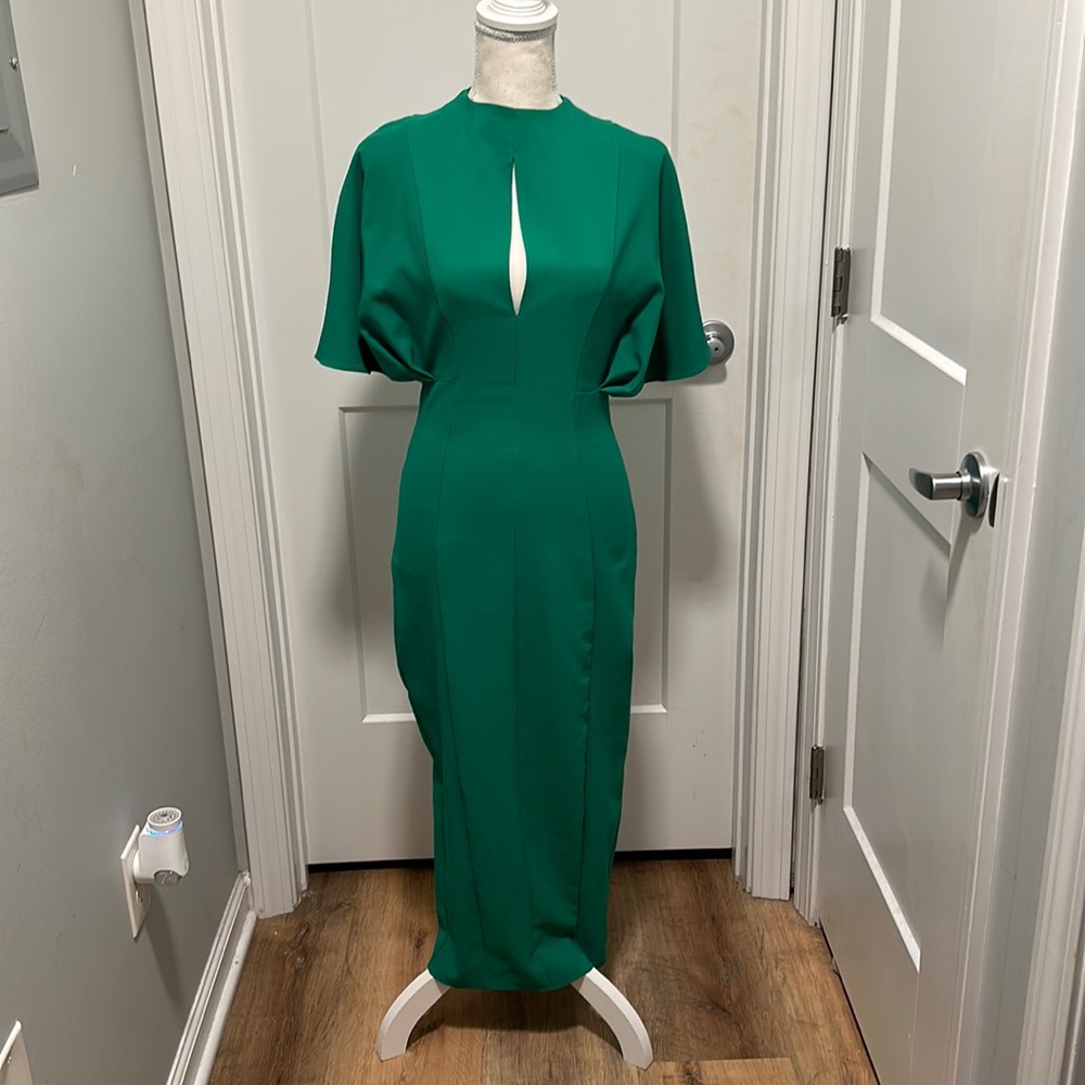 Asos Design Green Dress Sz US 4 Womens